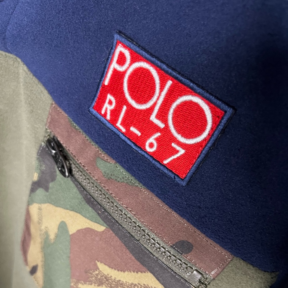 Polo Ralph Lauren Hi Tech Fleece Green P-93 RLPC67 in MEDIUM - Picture 2 of 4
